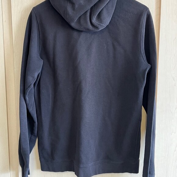 Nike Hoodie Sweatshirt Mens M Black Sportswear Pullover Sweatshirt Swoosh - Picture 3 of 6